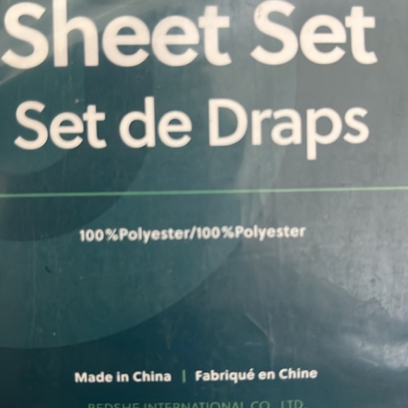 Bedsure Get Cozy Polyester Full size sheet set NWT - Picture 4 of 5